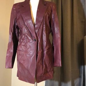 Dana Buchman Leather Jacket